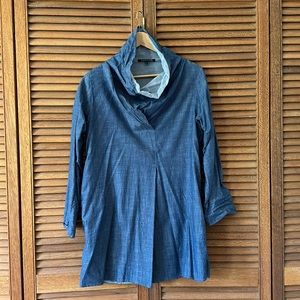 Denim mini dress/pullover M
